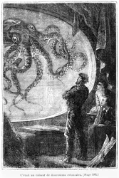 I passeggeri del Nautilus, illustrazione da 